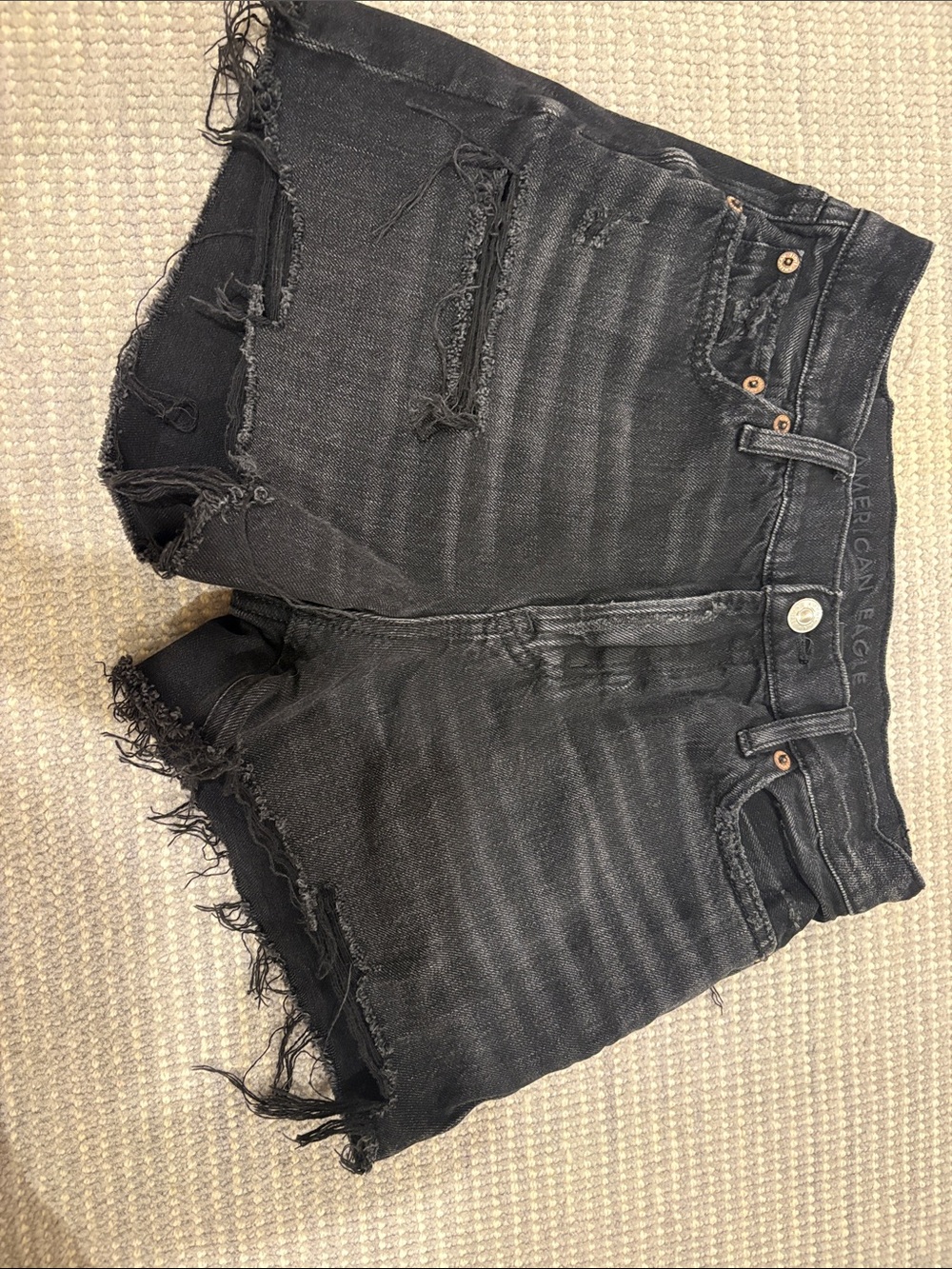 American Eagle Outfitters Black Denim Jeans - Strigid
